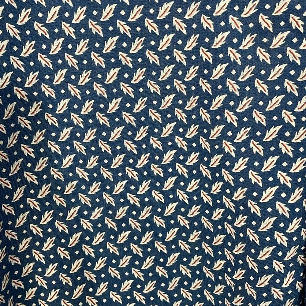 J.Crew Slim Organic Cotton Leaves shirt